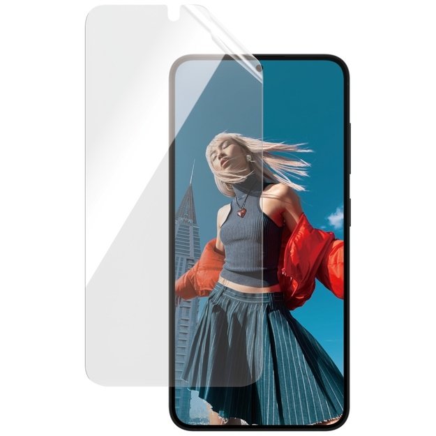 PanzerGlass Eco Matrix Ultra-Wide Fit Tempered Glass for Samsung Galaxy S25 1