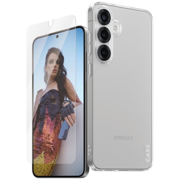 CARE by PanzerGlass Fashion 2in1 Case+Glass protection set for Samsung Galaxy S25+ 1