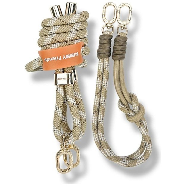 Nimmy Cool&amp Cute 2.0 crossbody + handstrap set - brown