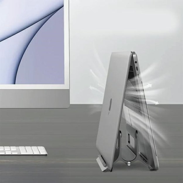 SODI SMS-300 Gravity Stand for MacBookSMS-300 - Gray 3