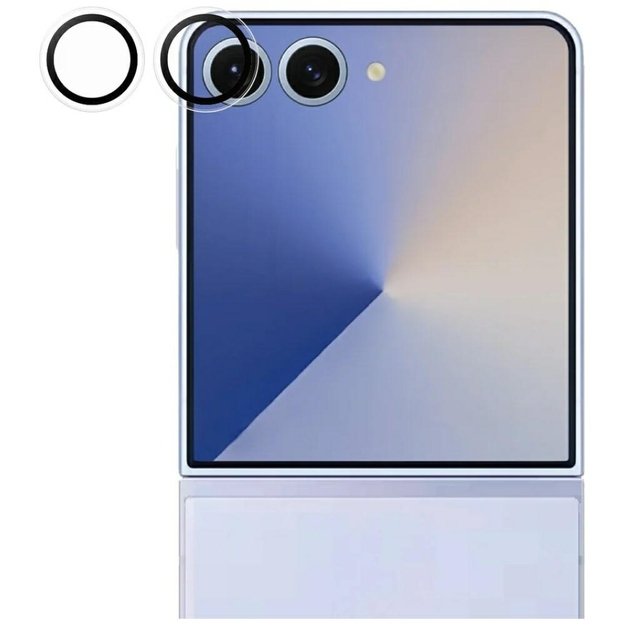 PanzerGlass Hoops Tempered Glass Lens Cover for Samsung Galaxy Z Flip7 1