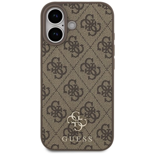 Guess 4G Small Classic Logo MagSafe Case for iPhone 17 - Brown 2