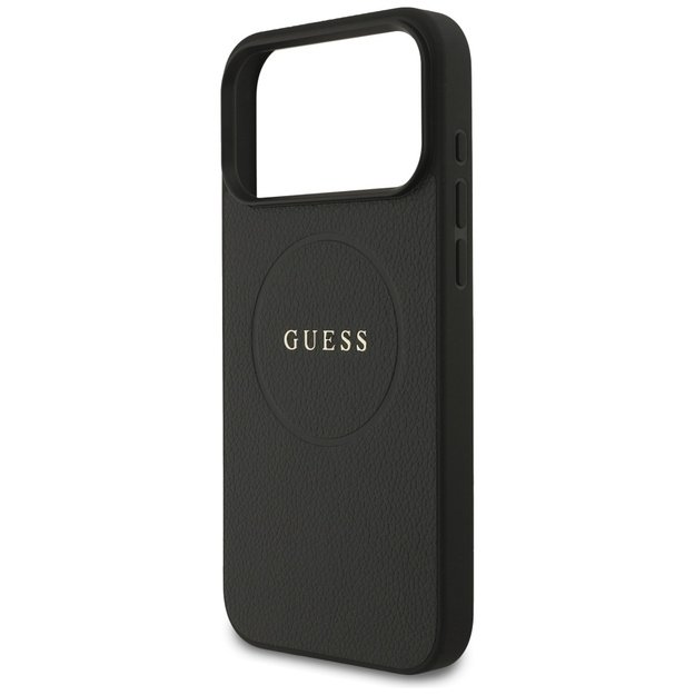 Guess Grained Ring MagSafe case for iPhone 17 Pro Max - black 5