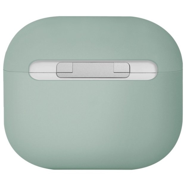 Uniq Lino Silicone AirPods 4 Case - Green 1