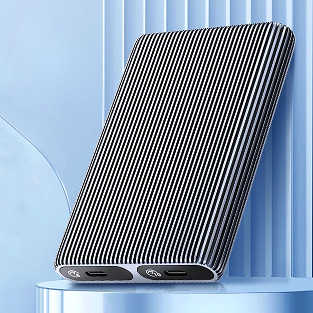 Kieszeń dyskowa podw&oacute;jna Orico AM2C3-2SN na dwa dyski M.2 SATA+NVME USB-C 3.2 6Gb/s / 10Gb/s - szara 2