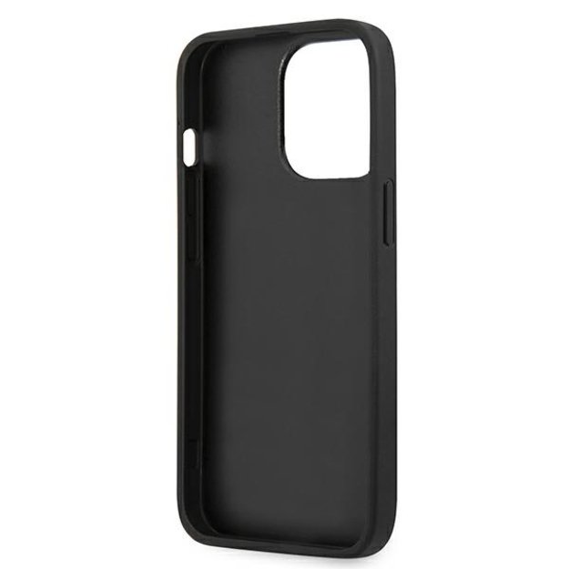 Guess GUHCP13L4GMGGR iPhone 13 Pro / 13 6.1&quot  grey/grey hardcase 4G Big Metal Logo 13