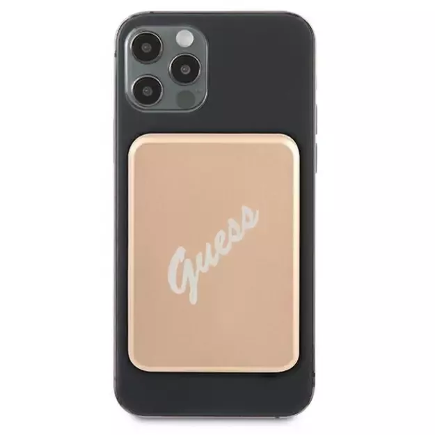 Guess Inductive Power Bank 5W GUPBMSVSLG 3000mAh gold/gold MagSafe 1