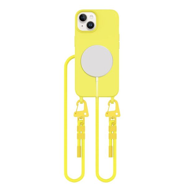 Tech-Protect Magnecklace MagSafe Case for iPhone 14 - Yellow