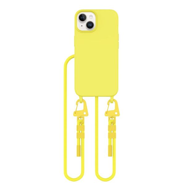 Tech-Protect Magnecklace MagSafe Case for iPhone 14 - Yellow 1