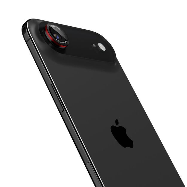 Spigen Optik Pro L-Series 2-pack iPhone Air Lens Glass - Black and Red 2