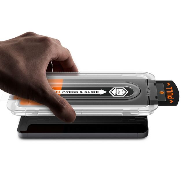 Spigen Glas.tR &quot EZ Fit Pro&quot  HD Tempered Glass 2-pack for Samsung Galaxy S25 FE 6