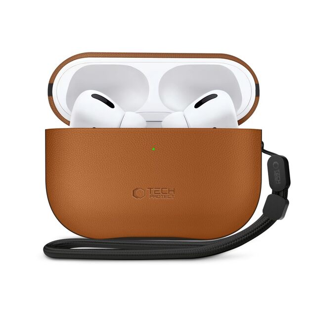Tech-Protect NaturalFit Case for AirPods Pro 3 - Brown 1