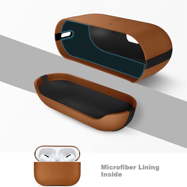 Tech-Protect NaturalFit Case for AirPods Pro 3 - Brown 7