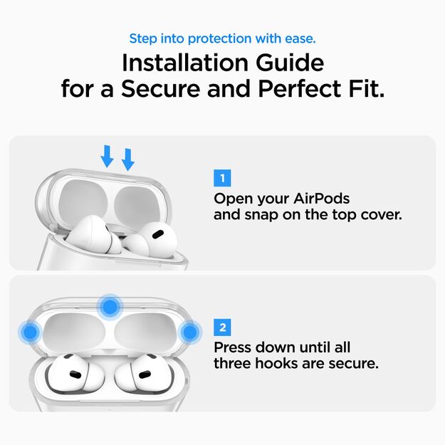 Spigen Liquid Crystal Case for AirPods Pro 3 - Transparent 13