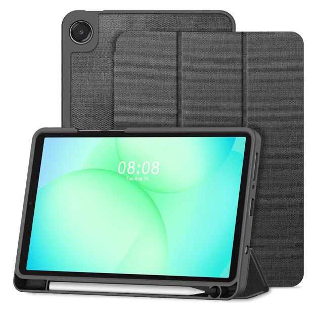 Tech-Protect SC Pen Canvas Case for Samsung Galaxy Tab A9 / A11 8.7 X110 / X115 / X133 / X135 - Gray 2