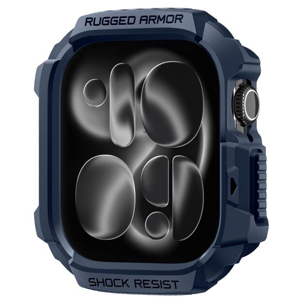 Spigen Rugged Armor Case for Apple Watch 42mm - Navy Blue 1