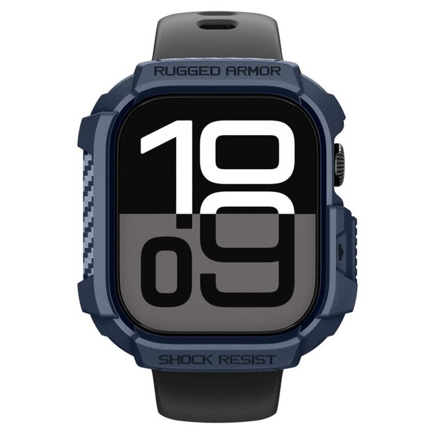 Spigen Rugged Armor Case for Apple Watch 42mm - Navy Blue 5