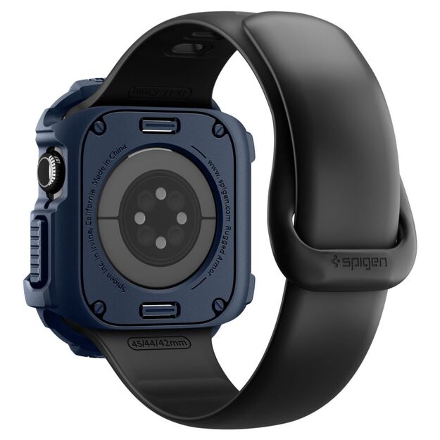 Spigen Rugged Armor Case for Apple Watch 42mm - Navy Blue 3