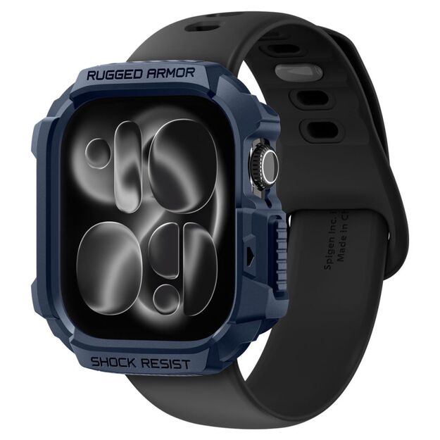 Spigen Rugged Armor Case for Apple Watch 42mm - Navy Blue 2