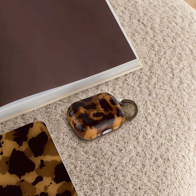 Tech-Protect Lamano case for AirPods Pro 3 - black and brown 6