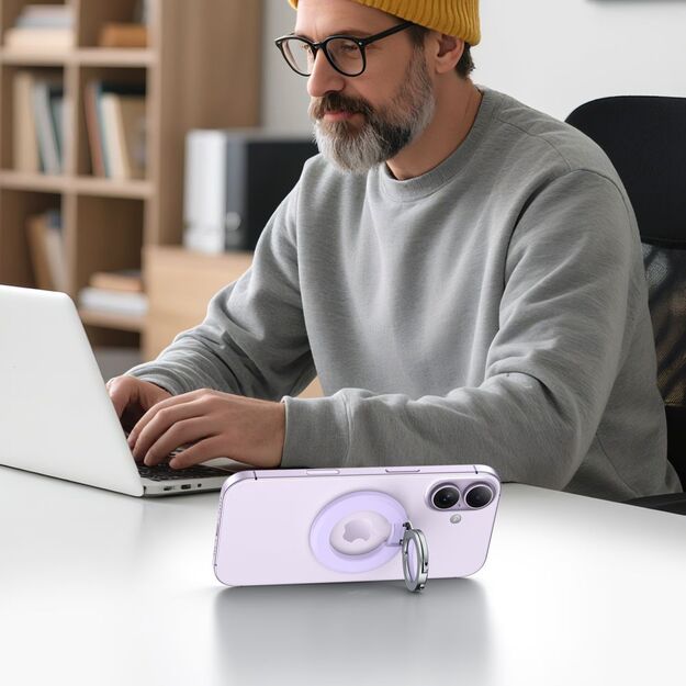 Tech-Protect MMR500 MagSafe Phone Holder - Purple 5