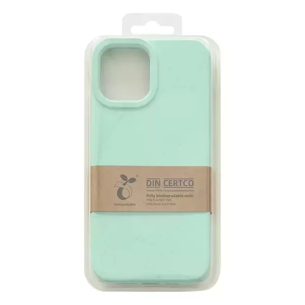 Eco Case Case for iPhone 13 Pro Max Silicone Cover Phone Shell Mint 4
