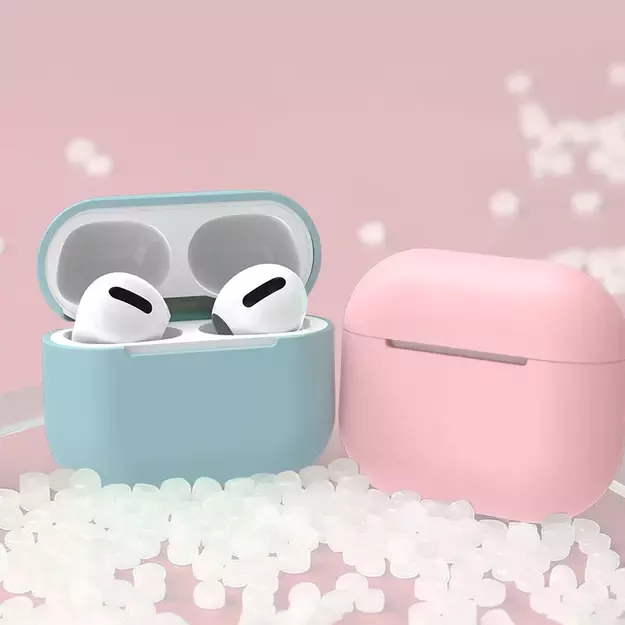 Case for AirPods 3 silicone soft cover for headphones white (case C) 12