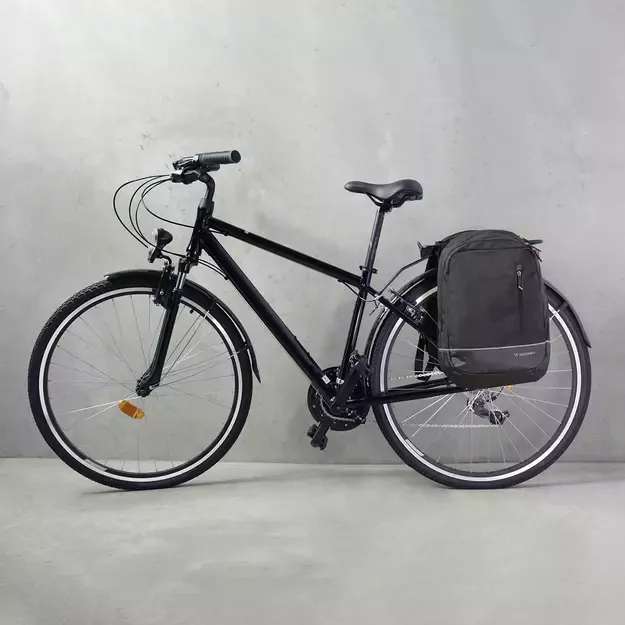 Wozinsky bicycle bag double backpack 2in1 30l black (WBB30BK) 12