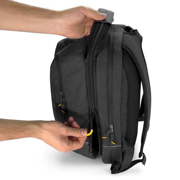 Wozinsky bicycle bag double backpack 2in1 30l black (WBB30BK) 26