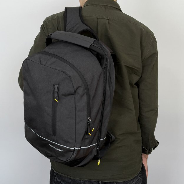 Wozinsky bicycle bag double backpack 2in1 30l black (WBB30BK) 31