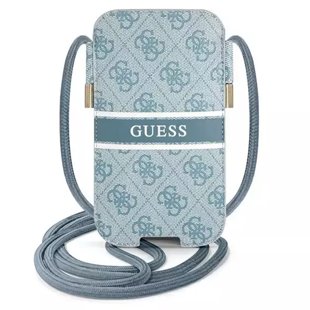 Guess Handbag GUPHM4GDBL 6.1&quot  blue/blue hardcase 4G Stripe