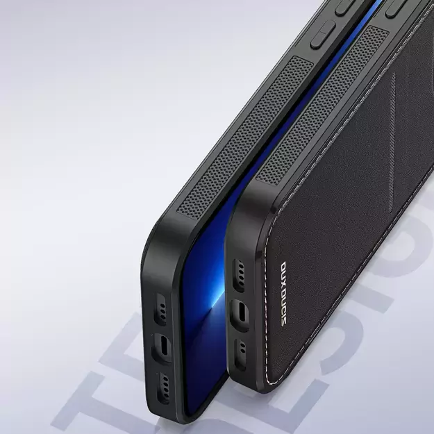 3in1 Wallet Case with Stand for iPhone 13 Pro MagSafe RFID Blocker Dux Ducis Rafi Mag - Black 26