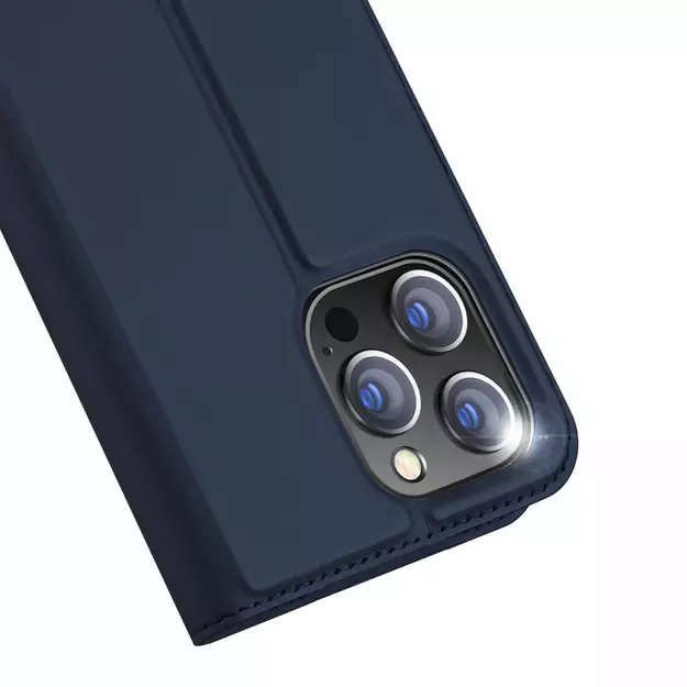 Dux Ducis Skin Pro Wallet Case for iPhone 15 Pro Max - Blue 2