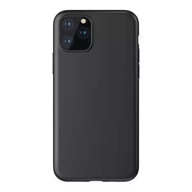 Gel flexible cover for iPhone 15 Plus Soft Case - black 12
