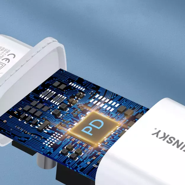 Wozinsky WGWCW USB-A USB-C 20W wall charger - white 28