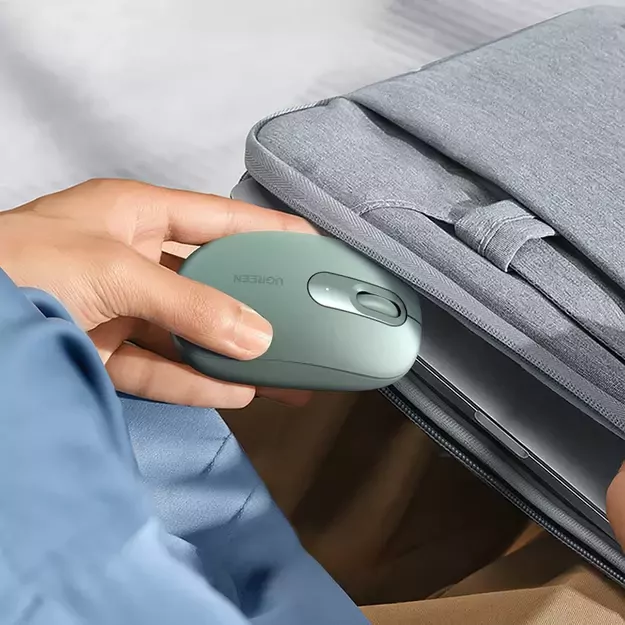 Ugreen MU105 USB 2.4GHz wireless mouse - green 2