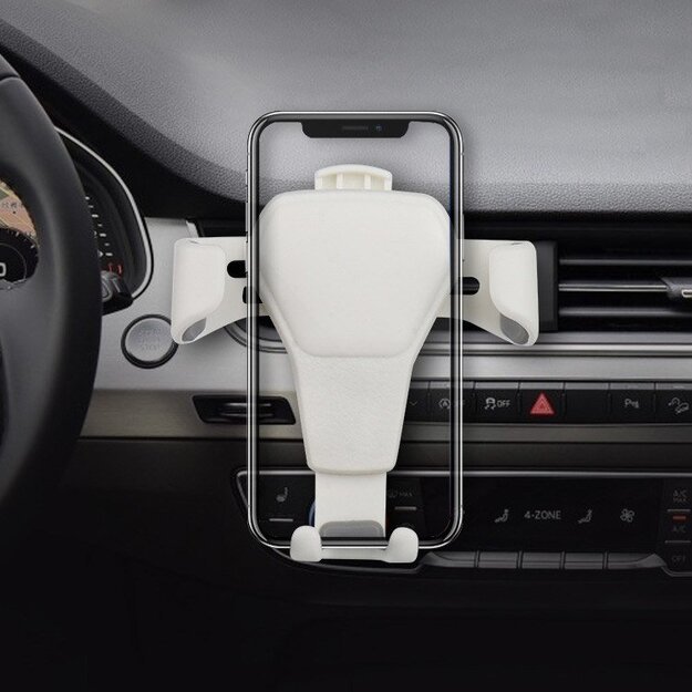 Car Holder H01 Black gravity car holder for the ventilation grille 8