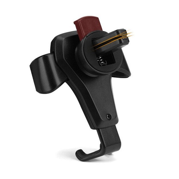 Car Holder H01 Black gravity car holder for the ventilation grille 2