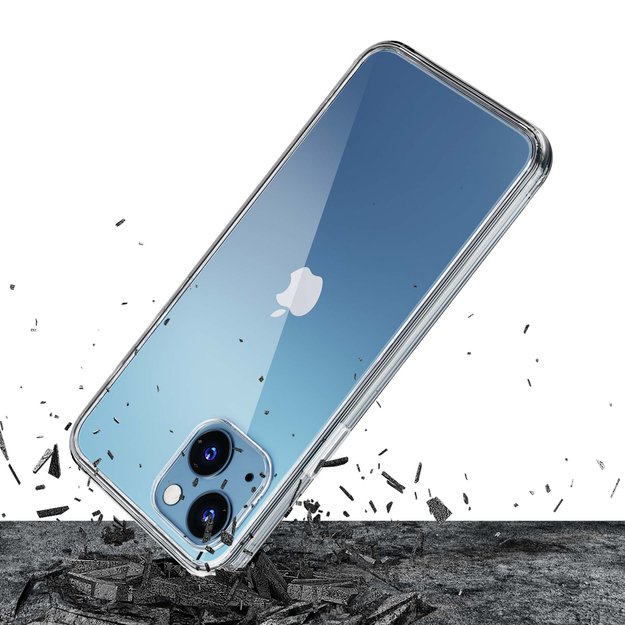 Case for iPhone 13 silicone from the 3mk Clear Case series - transparent 2