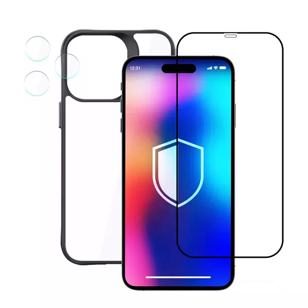 Apple iPhone 14 Pro Max - 3mk Comfort Set 4 in 1 16