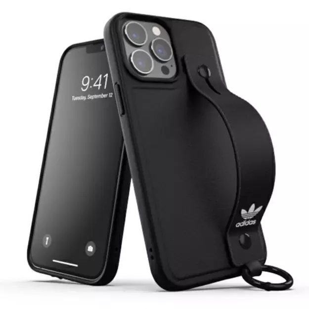 Adidas OR Hand Strap Case iPhone 13 Pro Max 6.7  black/black 47139