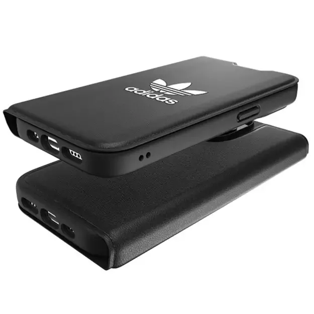 Adidas OR Booklet Case BASIC iPhone 14 Pro 6.1  black/black white 50182 5