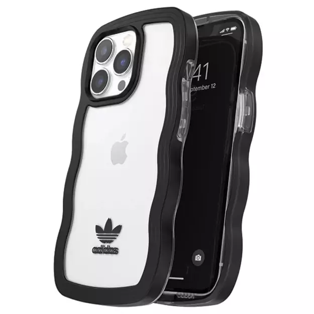 Adidas OR Wavy Case iPhone 13 Pro /13 6.1  black-transparent/black-transparent 51900 1