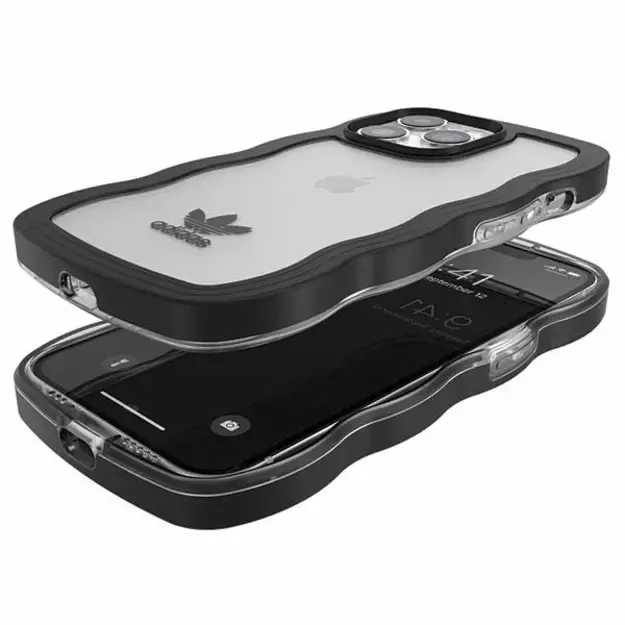 Adidas OR Wavy Case iPhone 13 Pro /13 6.1  black-transparent/black-transparent 51900 8