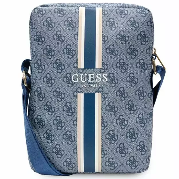 Guess Bag GUTB10P4RPSB 10  blue/blue 4G Stripes Tablet Bag