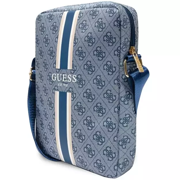Guess Bag GUTB10P4RPSB 10  blue/blue 4G Stripes Tablet Bag 3