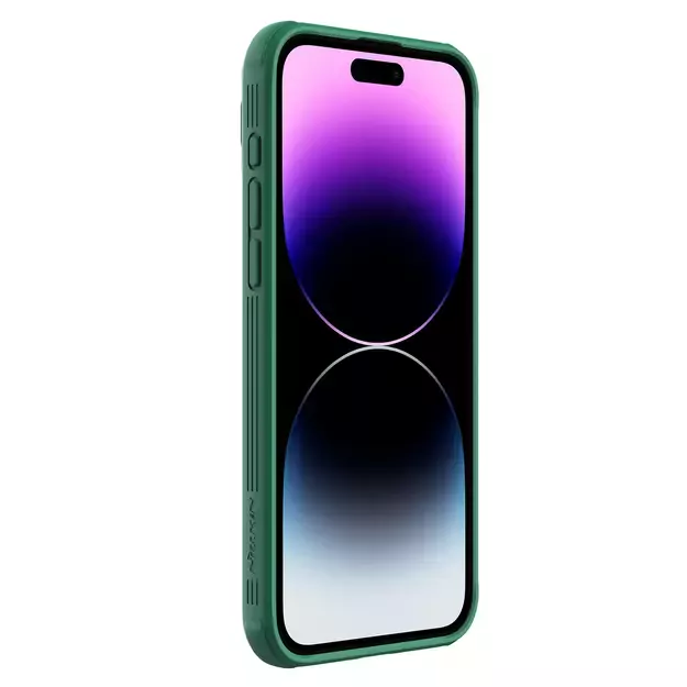 Nillkin CamShield Pro Magnetic Case for iPhone 15 Pro with Camera Protector - Green 9