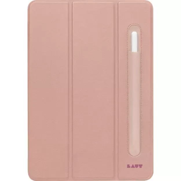 LAUT Huex Folio - protective case with holder for Apple Pencil for iPad Pro 12.9&quot  4/5/6G (rose)