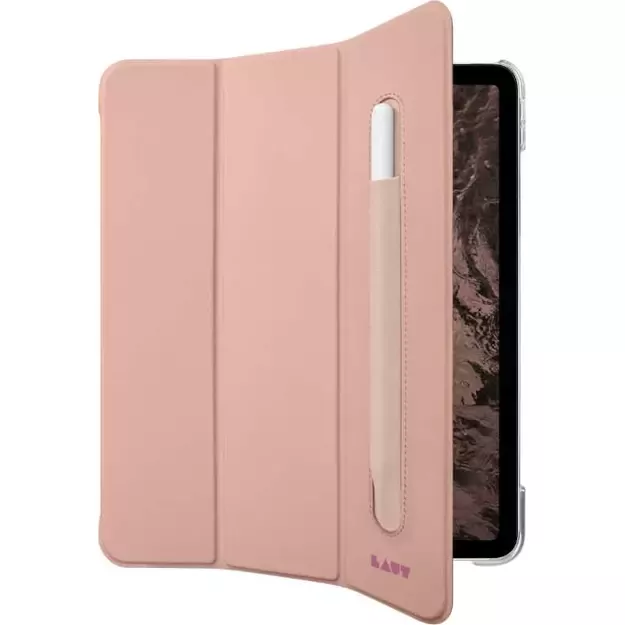 LAUT Huex Folio - protective case with holder for Apple Pencil for iPad Pro 12.9&quot  4/5/6G (rose) 2