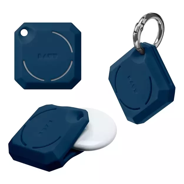 LAUT Huex Gems - protective case for AirTag (navy) 2